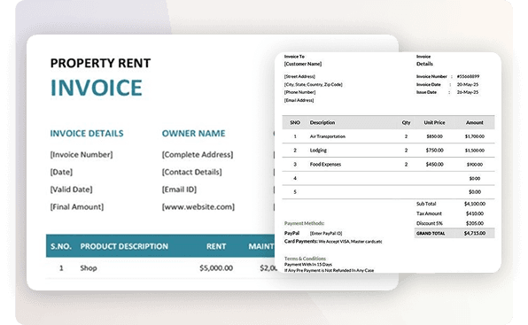 Automatic Invoice Generation​