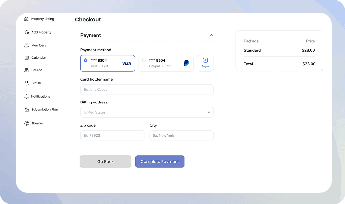 Package Subscription