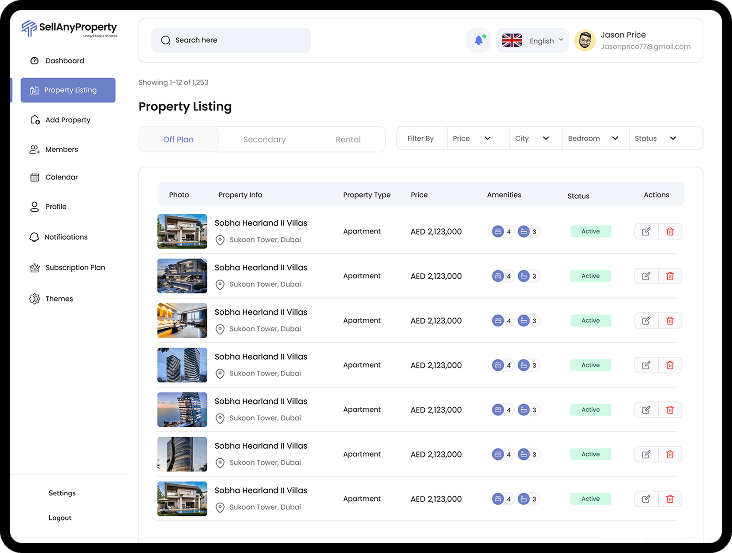 Property Listing